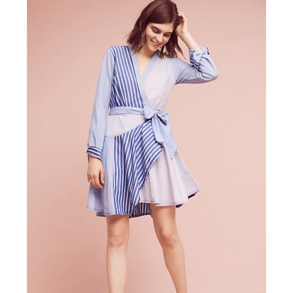 NWT Anthropologie Newport Striped Dress